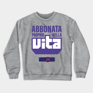 Abbonata viola Crewneck Sweatshirt